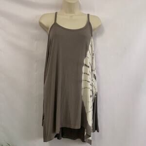 EASEL OMBRÉ LONG SLEEVE OVERSIZE TOP SIZE S